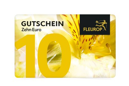 Gutschein  FLEUROP  10 Euro